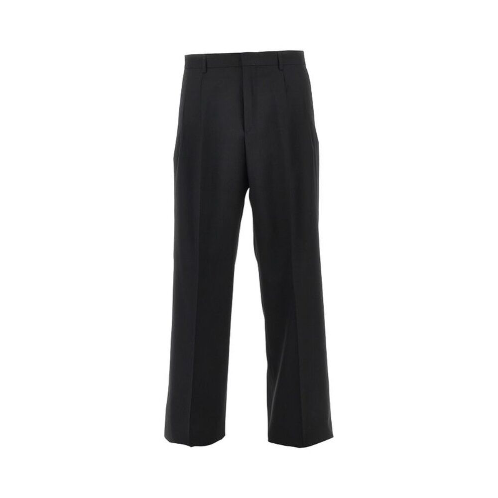 Sunflower Men Tropical Wool Pants With Darts
